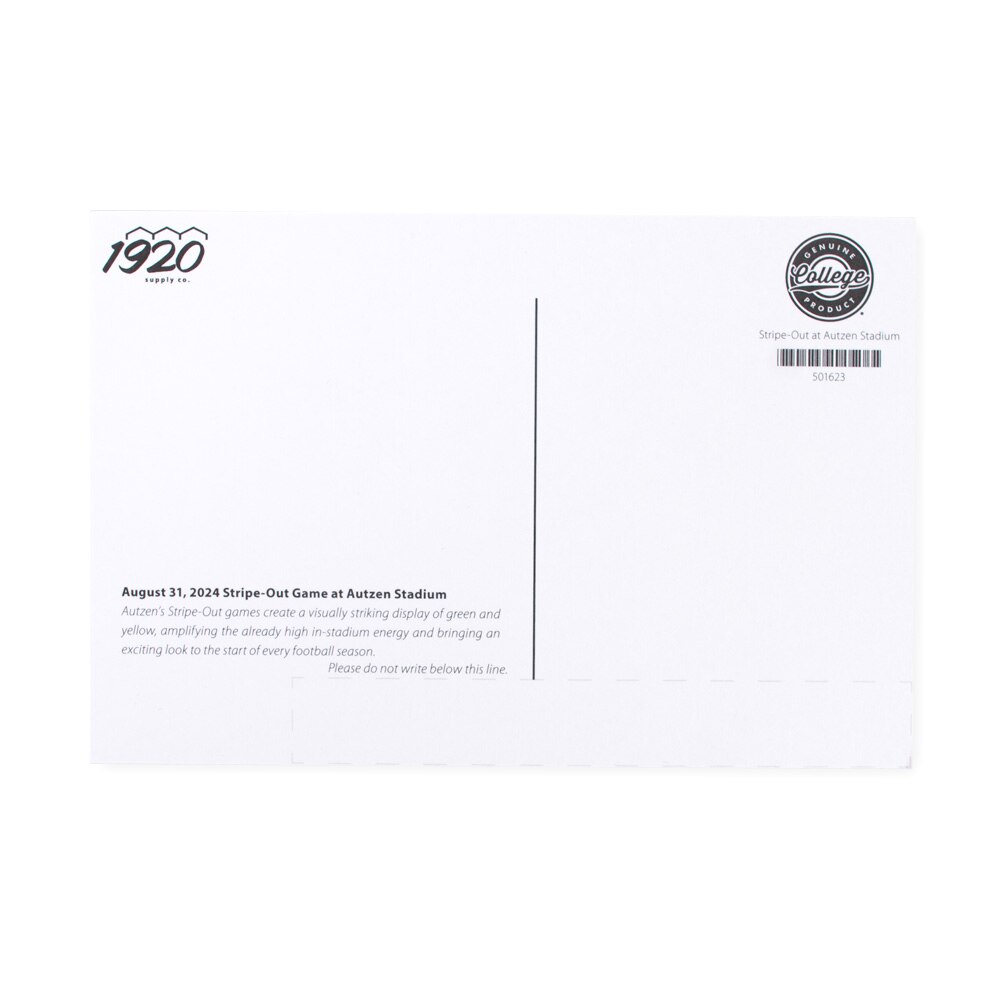 Autzen Stadium, Post Card, Gifts, Football, Day at Autzen, 2024, 958115